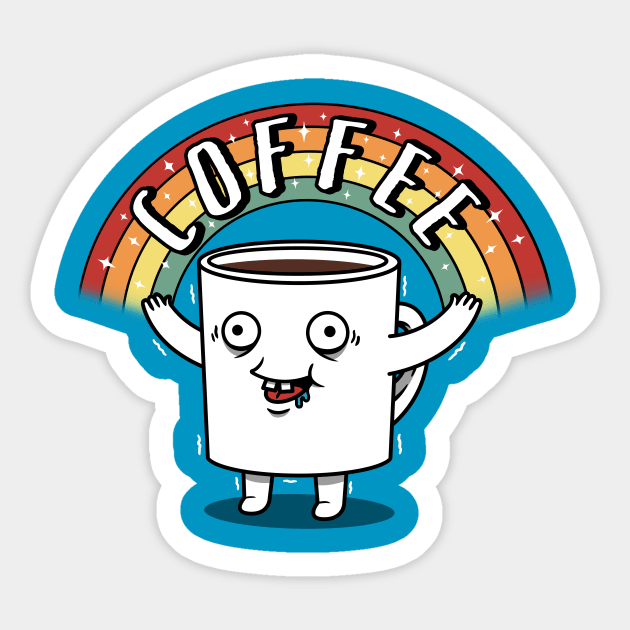 As long as we have COFFEE Sticker by pigboom